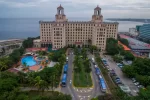 CUBA/LE MONUMENT « HOTEL NACIONAL » DE LA HAVANE.