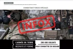 S’engager en Ukraine : un faux site internet usurpe l’identité de l’armée française