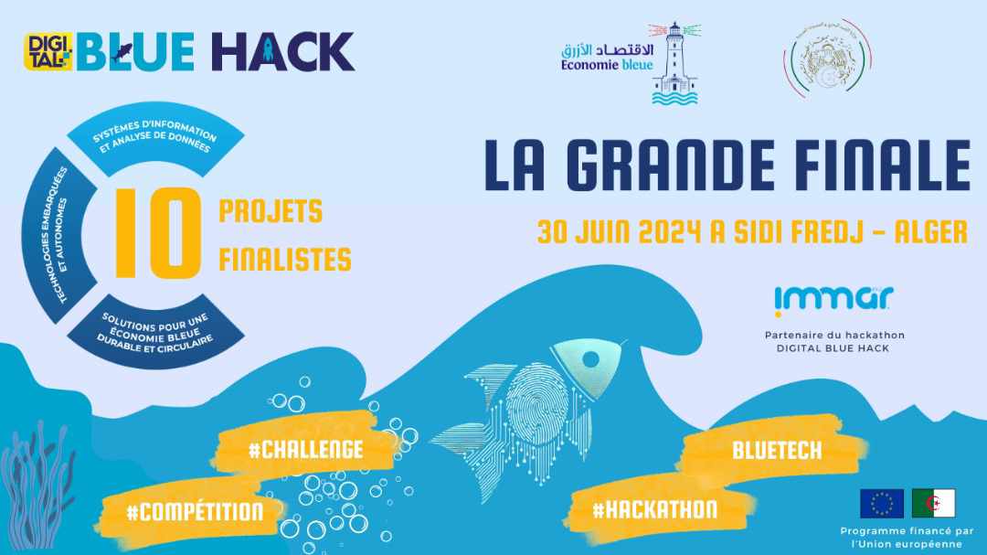 « Digital Blue Hack »10 porteurs de projets s’affronteront pour une ...