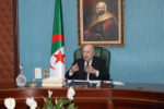 Le président de la République préside une réunion du Haut Conseil de sécurité