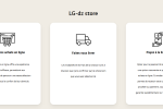 Avec LG DZ Store : commandez, recevez, et payez à la livraison