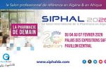 20e édition du Salon International de la Pharmacie en Algérie (SIPHAL)  « La pharmacie de demain » s’ouvre aujourd’hui à Alger