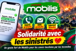 Mobilis solidaire des sinistrés : appels, SMS et internet illimité gratuits pendant une semaine