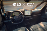 LG fournira une solution de cockpit intégrée pour le premier véhicule utilitaire de Renault group basé sur une architecture SDV